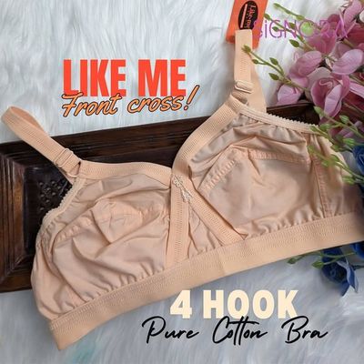 LikeMe Front Cross Strap, 4 Hook Cotton_img_1