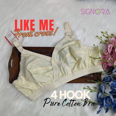 LikeMe Front Cross Strap, 4 Hook Cotton_img_5