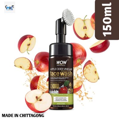Wow Apple Cider Vinegar Foaming Face Wash_img_0