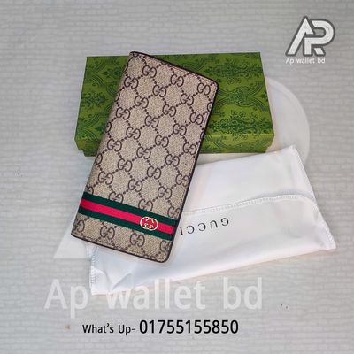 Gucci Authentic Premium Quality Long Wallet With original Branding Box & Dust bag