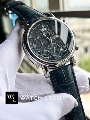 PATEK BLU BELT SILVER CASE SILVER DIGIT_img_0