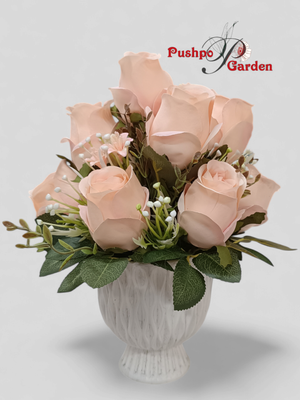 Artificial Pink Roses Arrangement._img_0
