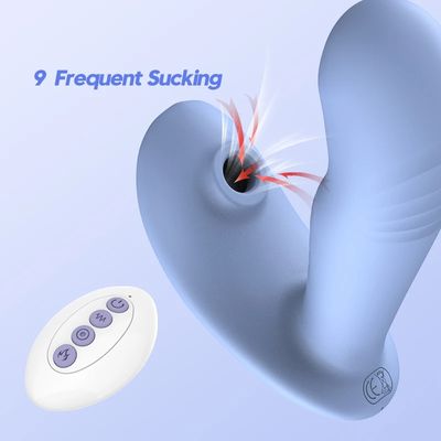 Wireless Remote Control Sucking Vibrator for Women,Heating G Spot Sucker Clitoris Stimulator Dildo Sex Toys Goods for Adults_img_3