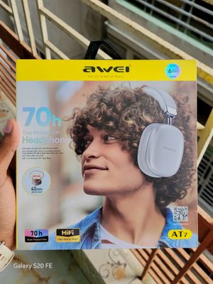 Awei AT7 Bluetooth Headphone with 70Hr Playtime_img_1