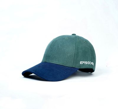 Episodes Sea Green Dual Solid Suede Cap_img_0