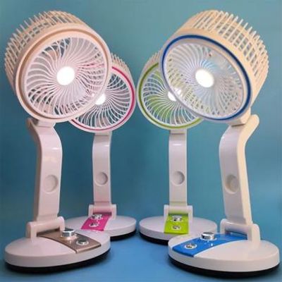 Rechargeable Multifunction Folding Fan With LED Light - LR 2018._img_3