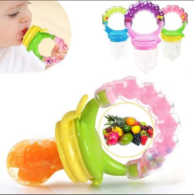 Fruit Feeder Pacifier with jhunjhuni - Infant Teething Toy Teether_img_0
