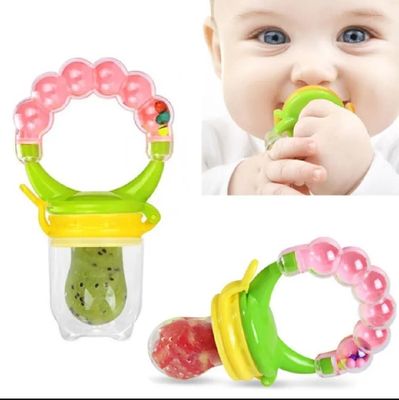 Fruit Feeder Pacifier with jhunjhuni - Infant Teething Toy Teether_img_1