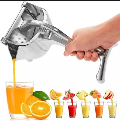 (Steel juice press machine) Multifunctional Real Aluminum Manual Juicer Hand Squeezer Fruit Juice Manual Juice Machine Orange Lemon Smoothie Citrus Juicer Press Fruit Machine_img_0