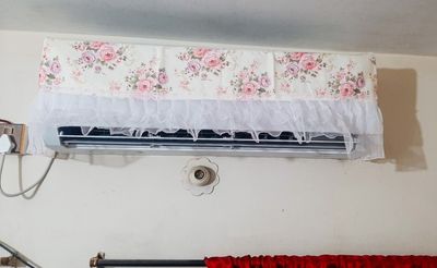 (1-Ton & 1.5-Ton)-Dust-Protector Indoor AC Cover net type ac cover_img_3