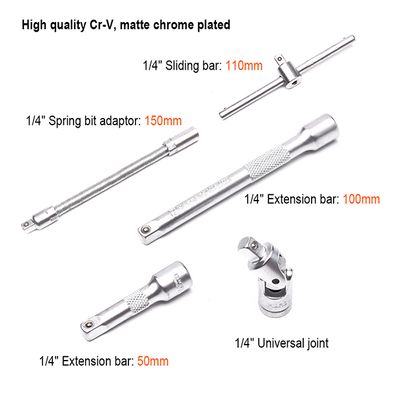 HARDEN 24Pcs 1/4" inch Drive Socket Tools Set Wrench Set 520631_img_5