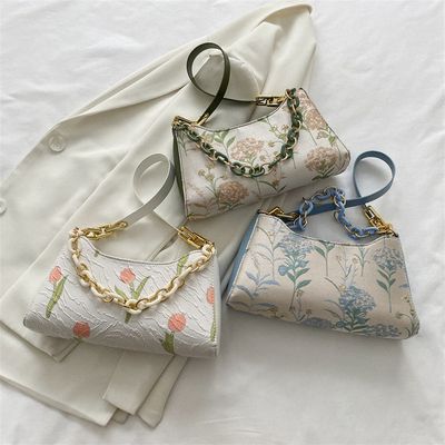 Tulip print shoulder bag_img_0