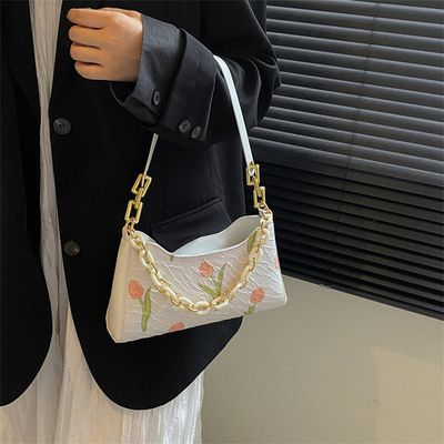 Tulip print shoulder bag_img_2