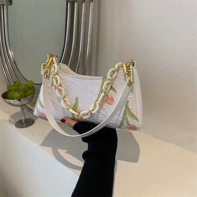 Tulip print shoulder bag_img_5