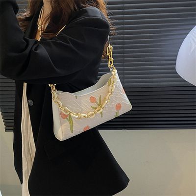 Tulip print shoulder bag_img_6