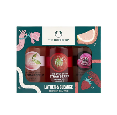 The Body Shop “Lather & Cleanse” Shower Gel Trio – 3×60 mL (COS19)_img_0
