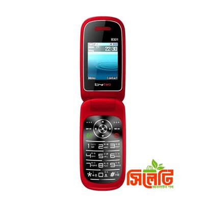 Bytwo 301 Folding Phone Dual Sim (Red Color)_img_1