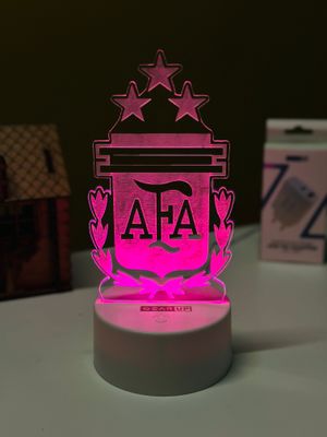 GearUP Acrylic Multicolor Night Lamp (Argentina Football Logo)_img_0