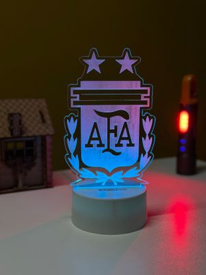 GearUP Acrylic Multicolor Night Lamp (Argentina Football Logo)_img_1