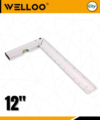 ১২ ইঞ্চি মাটাম প্রিমিয়াম মানের অ্যালুমিনিয়াম মাটাম স্পিরিট লেভেল সহ_img_0