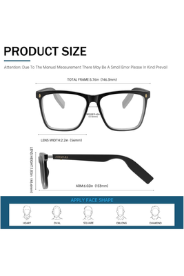 Bluetooth Sunglasses – Music, Calls, UV Protection_img_3