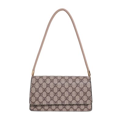 Popular brand print shoulder bag_img_6