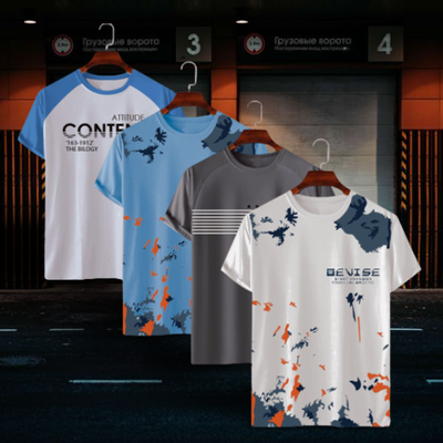 Stylish/Comfortable sports T-Shirt 4 (Four) pcs combo offer_img_0