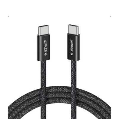 Anker Zolo 240W USB C to USB C Cable for iPhone 16 Series, MacBook & Android Phones – 1.5 Meter, Black Color_img_0