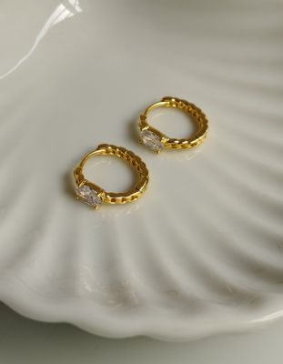 EA7 hoop earrings - 1.3 cm_img_0