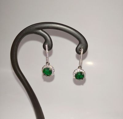 Emerald stud earrings_img_0