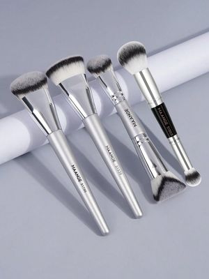 MAANGE 4 Pcs Professional Face Makeup Brush Set_img_1