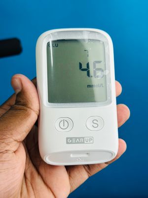 GearUP BGM-20 Diabetes Measuring Machine/ Blood Glucose Meter With 25 Test Strips_img_9