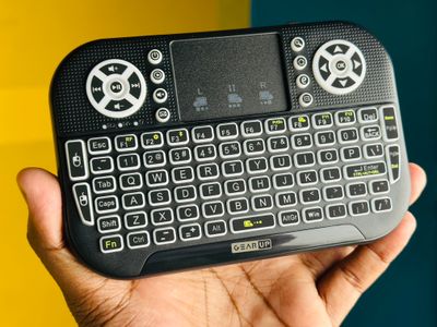 GearUP MK20 2.4GHz + Wireless Dual Mode RGB Backlit Rechargeable Mini Portable Keyboard With Touchpad_img_1