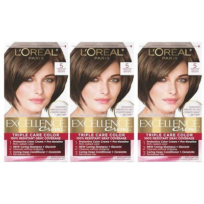 L'Oreal Excellence Triple Protection Color - Medium Brown 5 (1p)_img_0