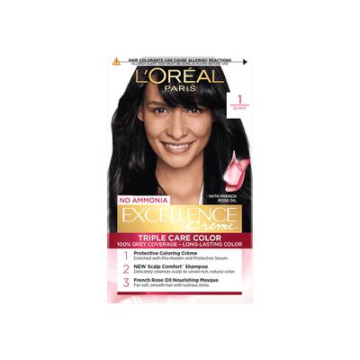 L'Oreal Excellence Triple Protection Color - Black 1_img_0