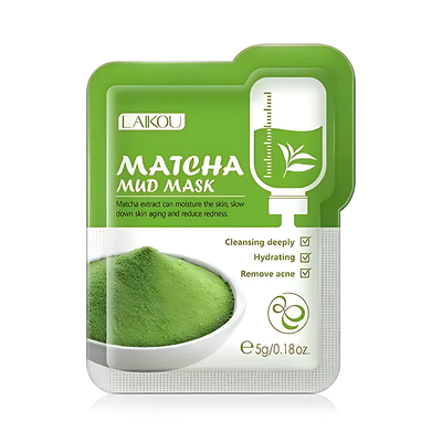 LAIKOU Matcha Mud mask - 5g - 1Pcs_img_0