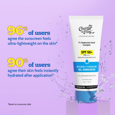 Buy Chemist At Play Intensely Hydrating Gel Sunscreen SPF 50+ PA++++ 45g_img_3