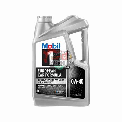 MOBIL 1 EUROPEAN CAR FORMULA 0W-40 FULL SYNTHETIC ENGINE OIL 4.73L_img_0