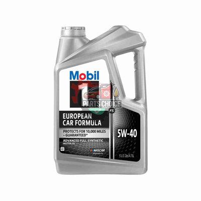 MOBIL 1 EUROPEAN CAR FORMULA 5W-40 FULL SYNTHETIC ENGINE OIL 4.73L_img_0