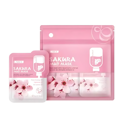 LAIKOU Sakura Mud Mask - 5g Face Mask_img_1