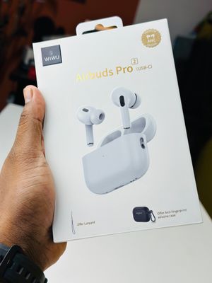 WiWU Airbuds Pro 2 Lite ANC TWS Noise Cancelling Earbuds Compatible with Apple iPhone_img_1