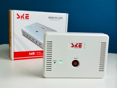 SKE SK616 Mini UPS For Wifi Router + ONU + IP Cam/CC Cam ( 13,200mAh With 5 Output)_img_0
