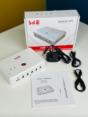SKE SK616 Mini UPS For Wifi Router + ONU + IP Cam/CC Cam ( 13,200mAh With 5 Output)_img_1