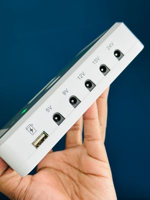 SKE SK616 Mini UPS For Wifi Router + ONU + IP Cam/CC Cam ( 13,200mAh With 5 Output)_img_3