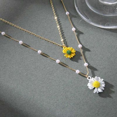 Daisy double layer pendent,_img_1