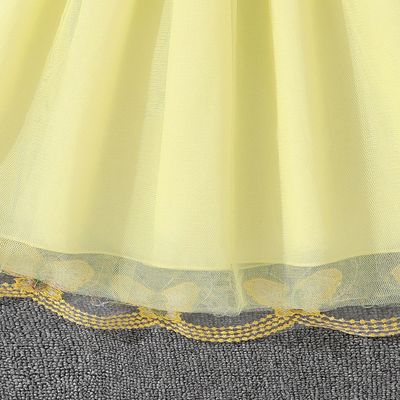 Imported ✨ Girls' Summer Sleeveless Lace & Mesh Princess Dress_img_8