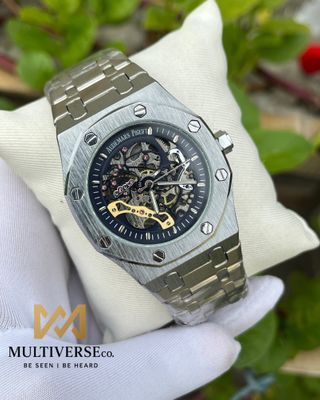 AP AUTO SKELETON SILVER BLACK (SEMI AAA)_img_0