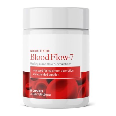 Nitric Oxide Blood Flow 7 - 90 Capsules - Made in UK_img_0