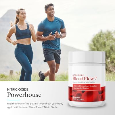 Nitric Oxide Blood Flow 7 - 90 Capsules - Made in UK_img_7