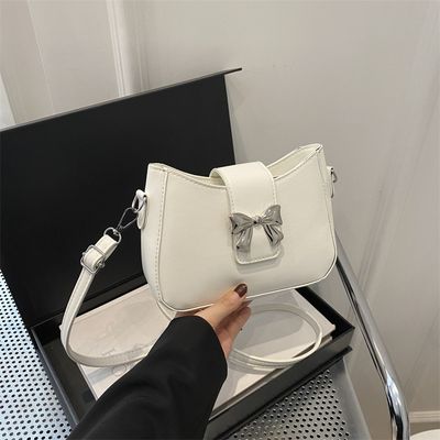 Trendy Bow bag with long belt_img_1
